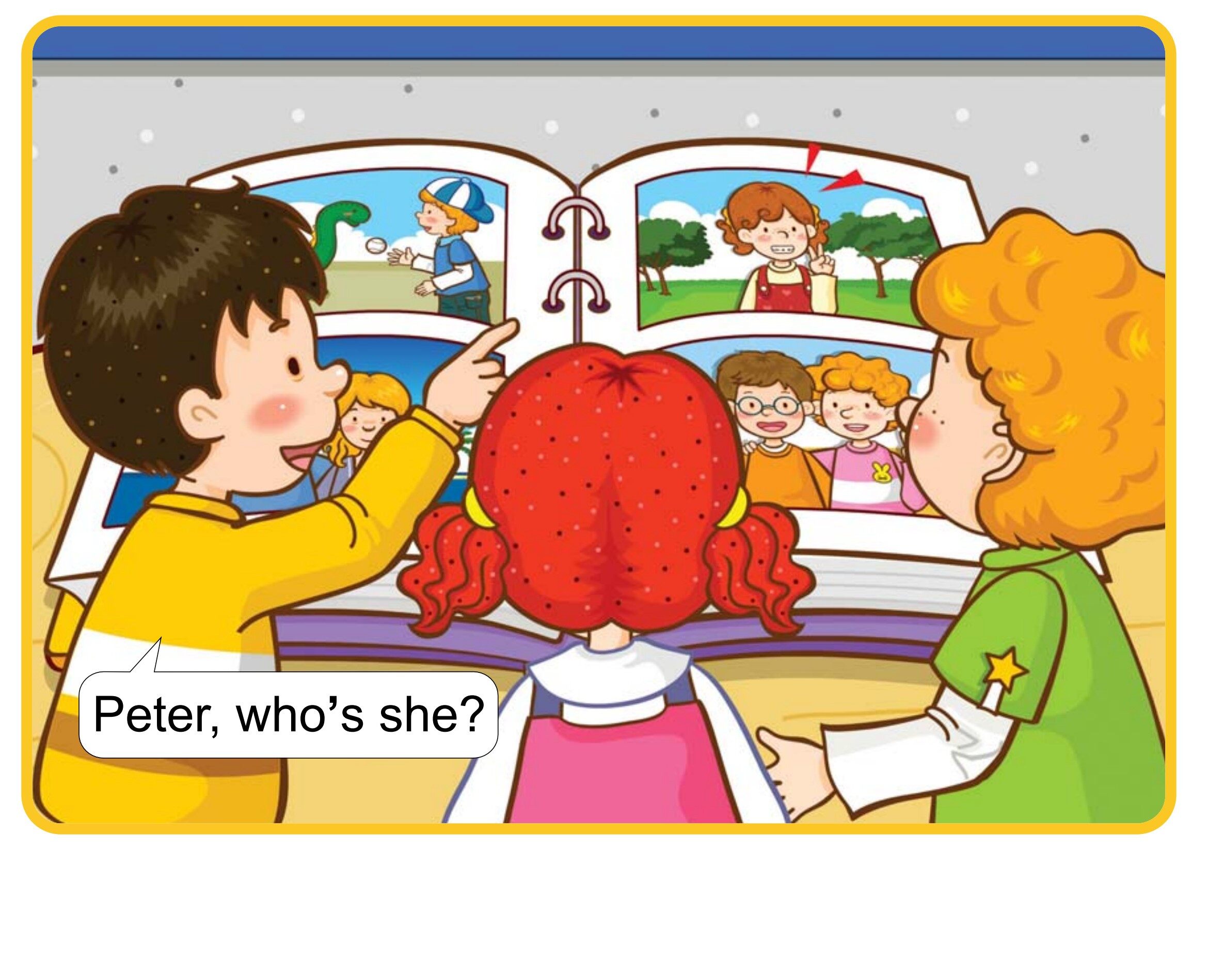 She's My Mother绘本故事第2页