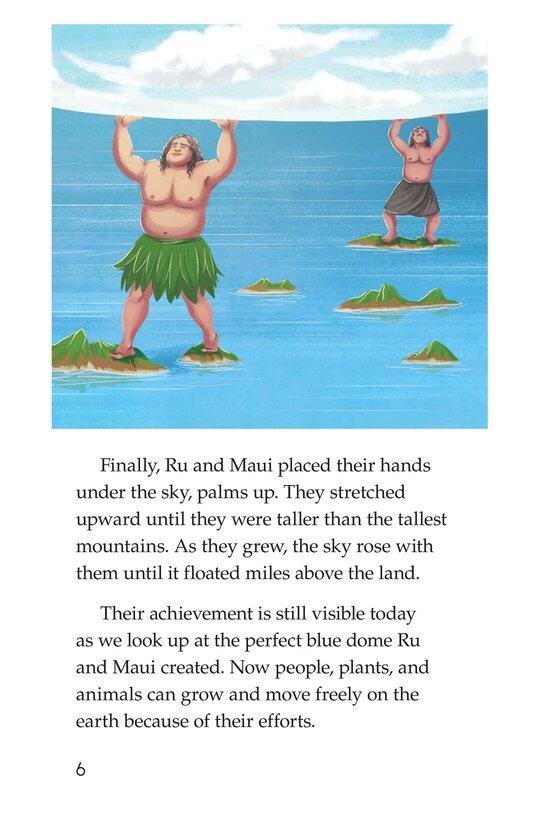 The Hero Maui绘本故事第5页