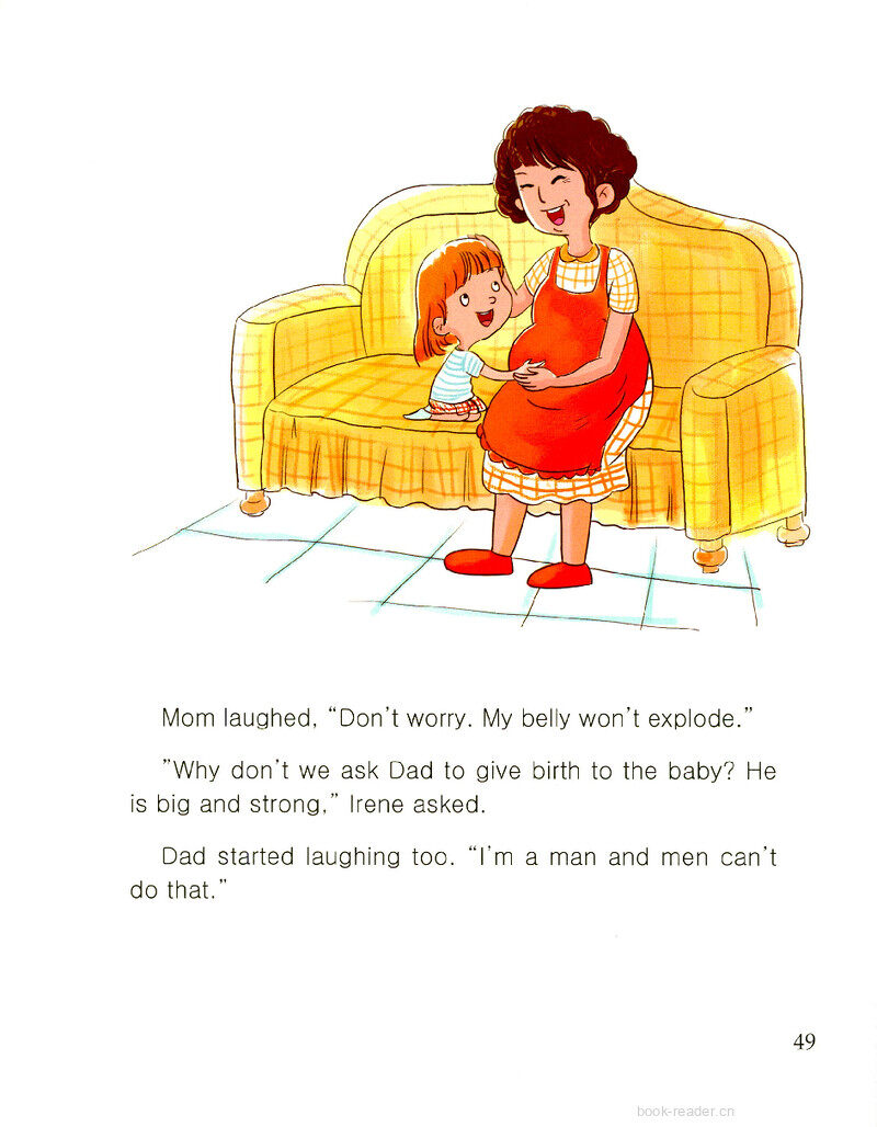 Protect Mom’s Belly绘本故事第3页