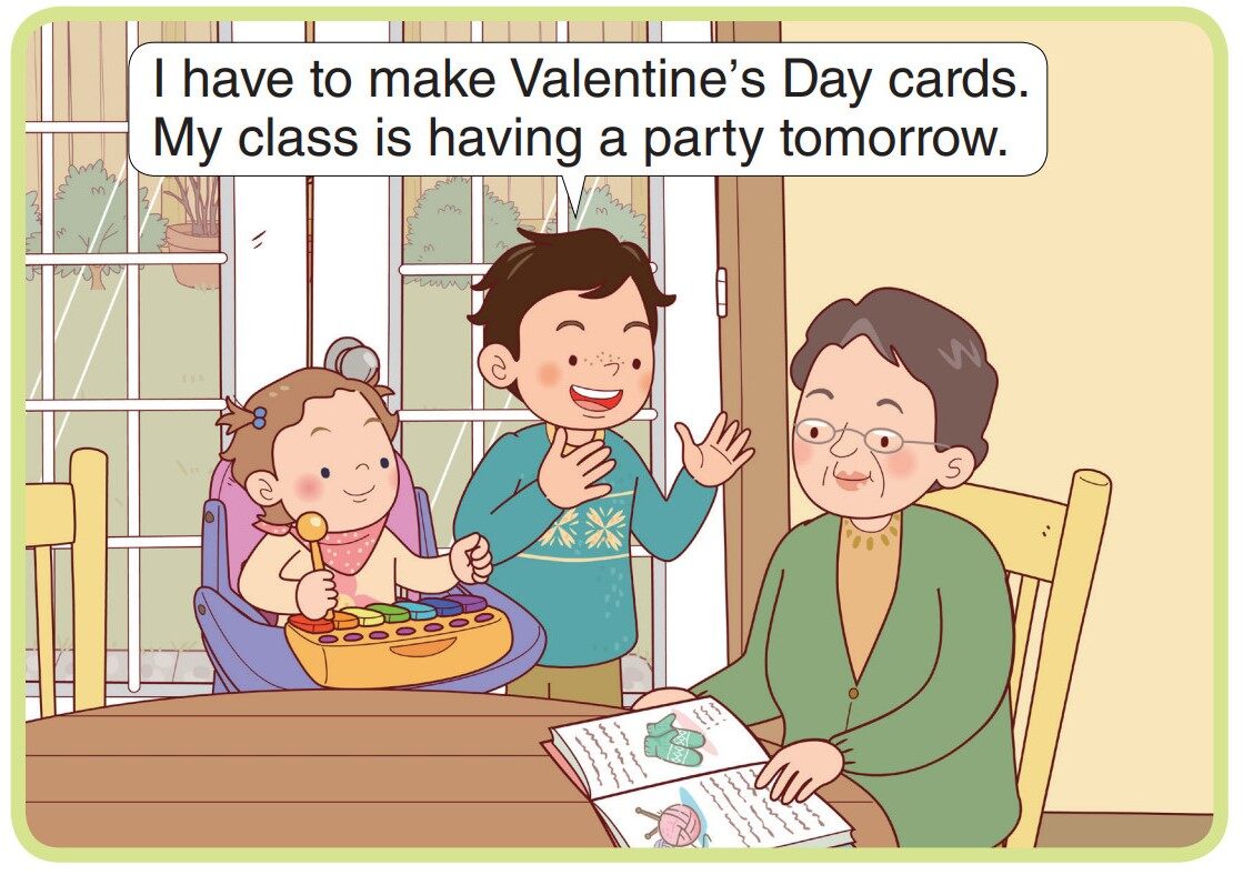 Valentine's Day Cards绘本故事第4页