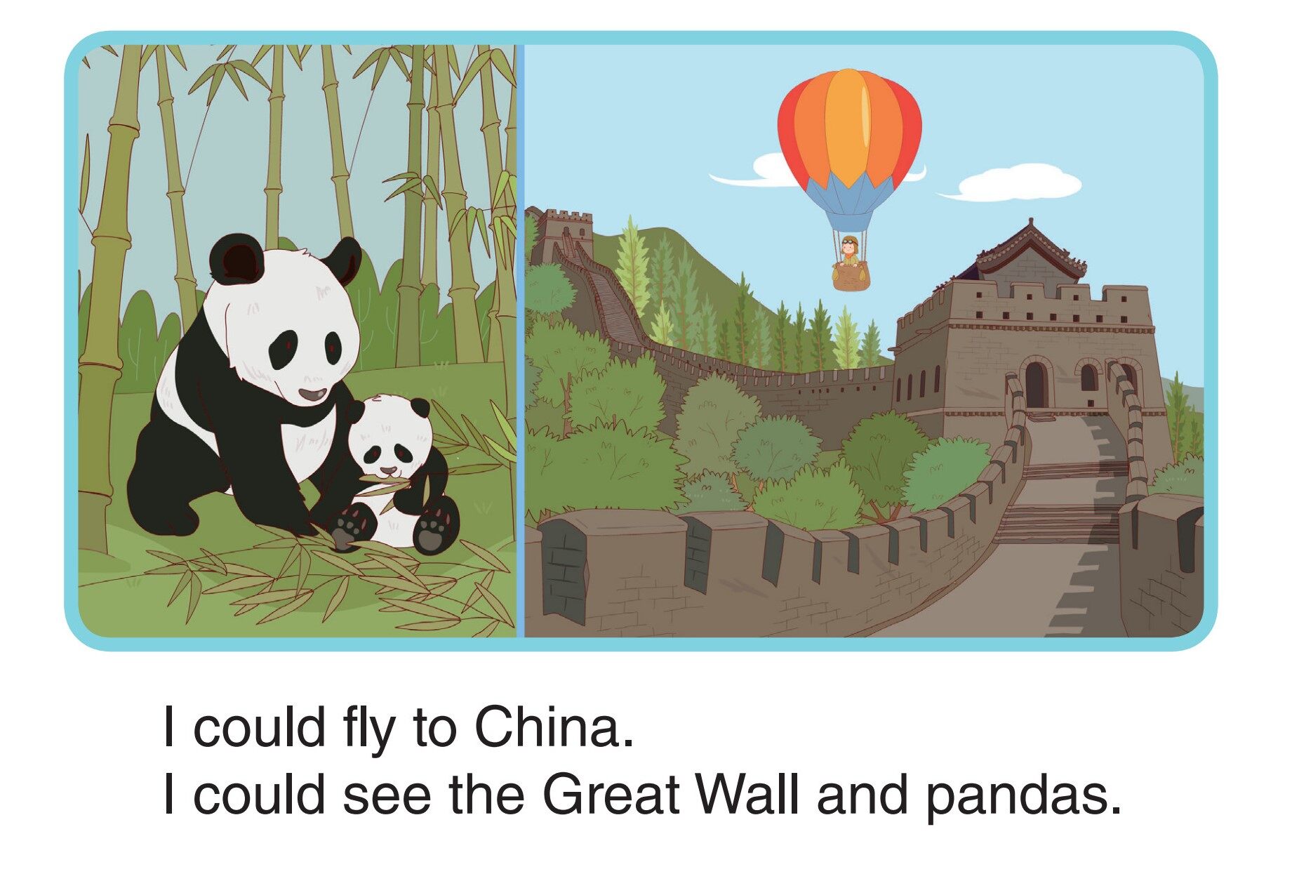 A Hot Air Balloon绘本故事第3页