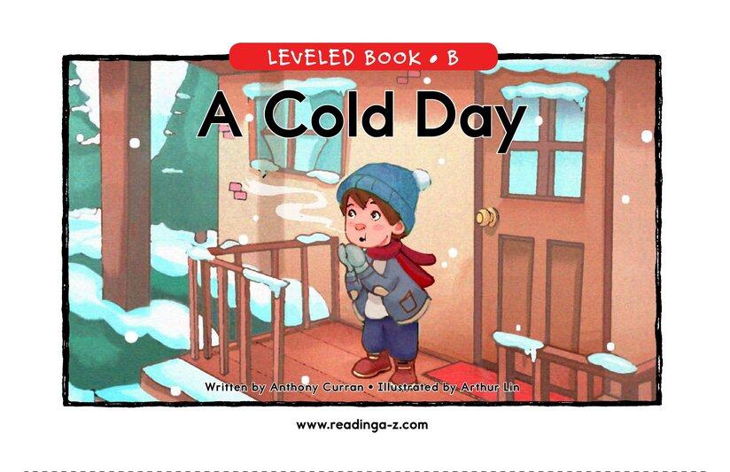 A Cold Day绘本故事第2页