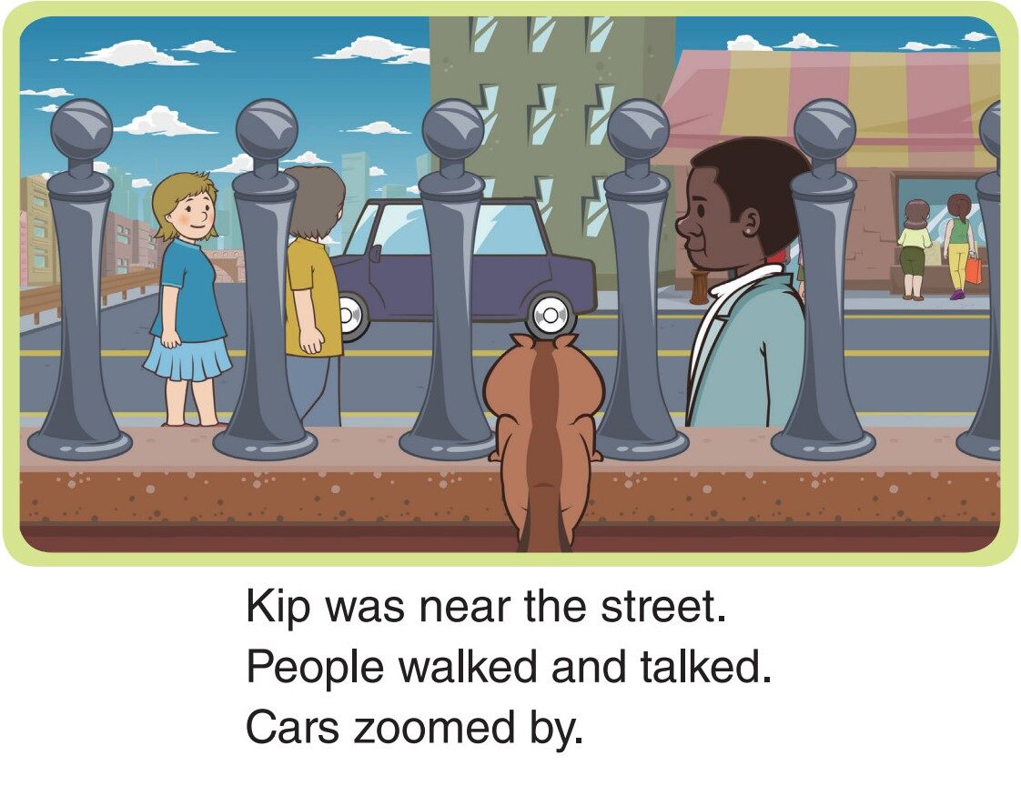 The Police Officer绘本故事第3页