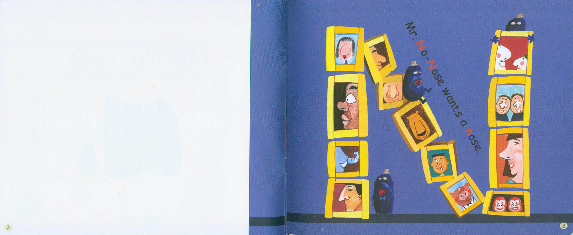 N Mr. No-Nose绘本故事第3页