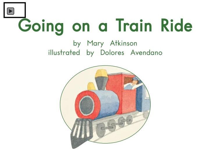 Going on a train ride绘本故事第2页