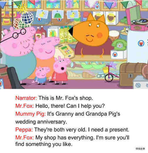 Mr Fox’s Shop绘本故事第5页