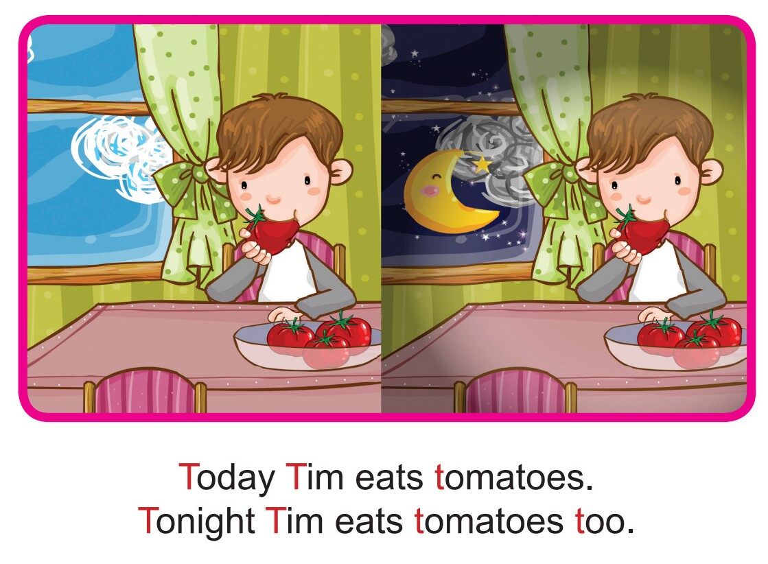 'T' words -  Today, Tonight绘本故事第4页