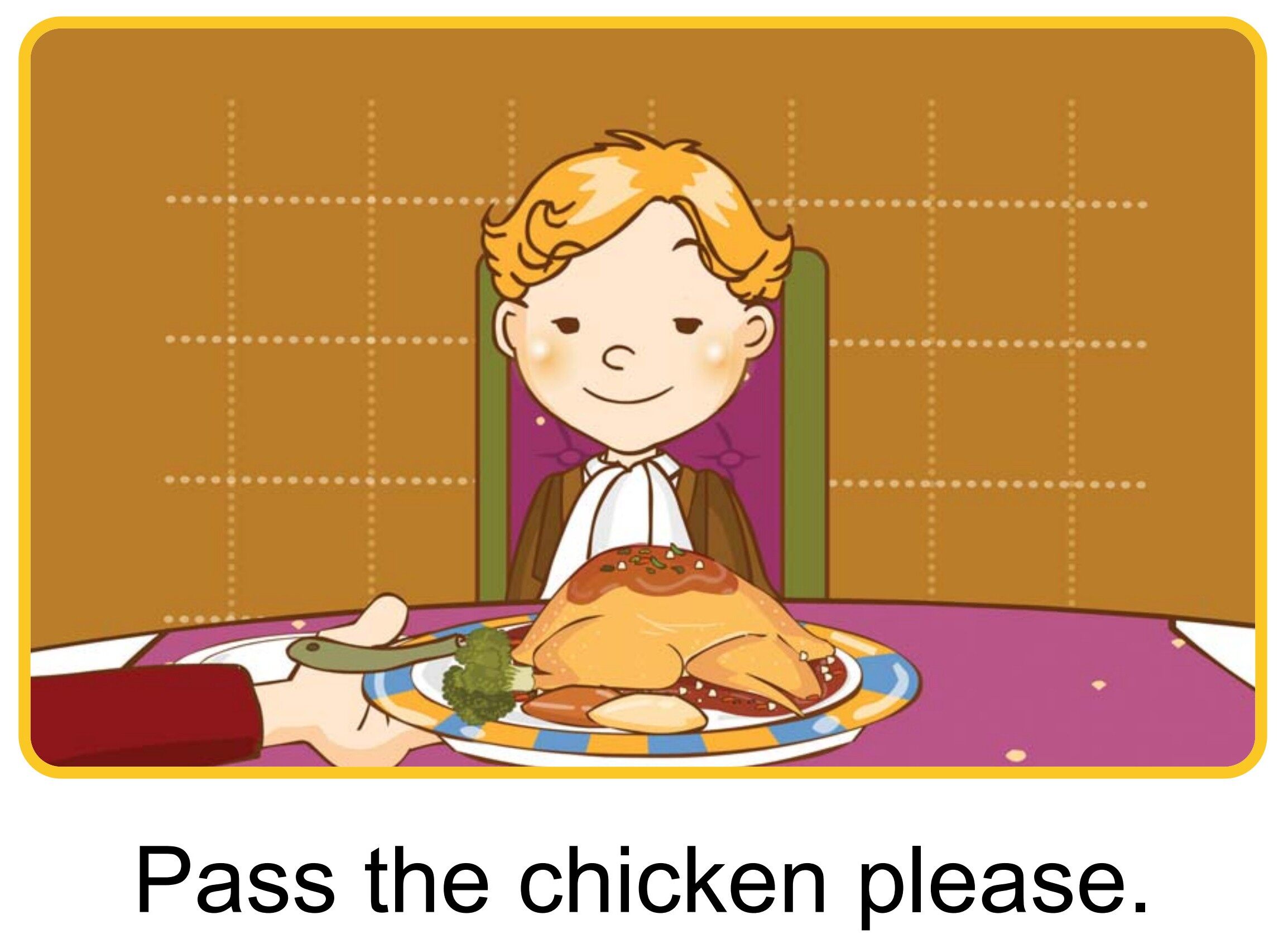 Pass the Pie Please绘本故事第5页