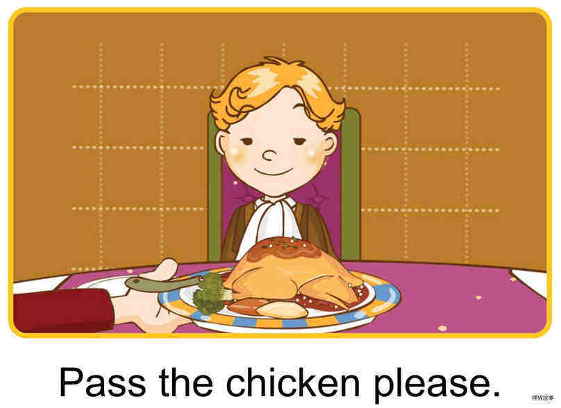 Pass the Pie Please绘本故事第5页