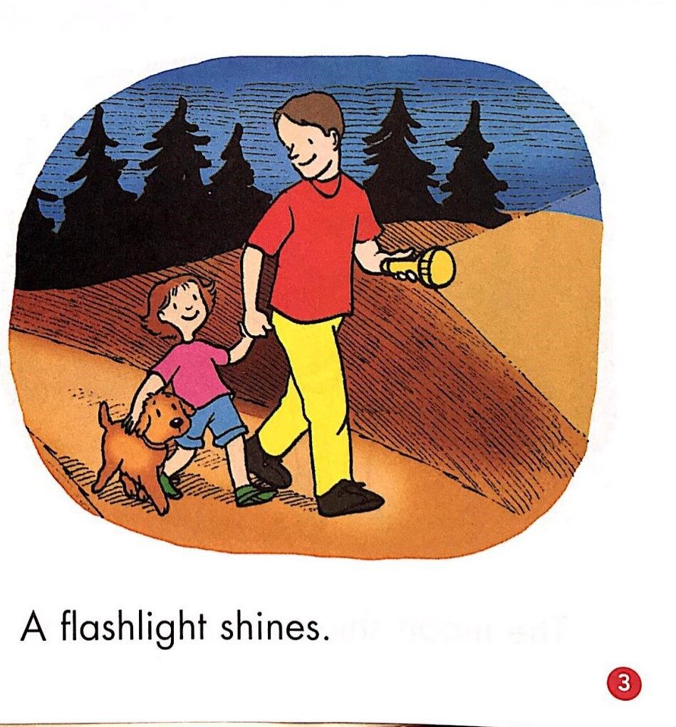 What shines绘本故事第3页