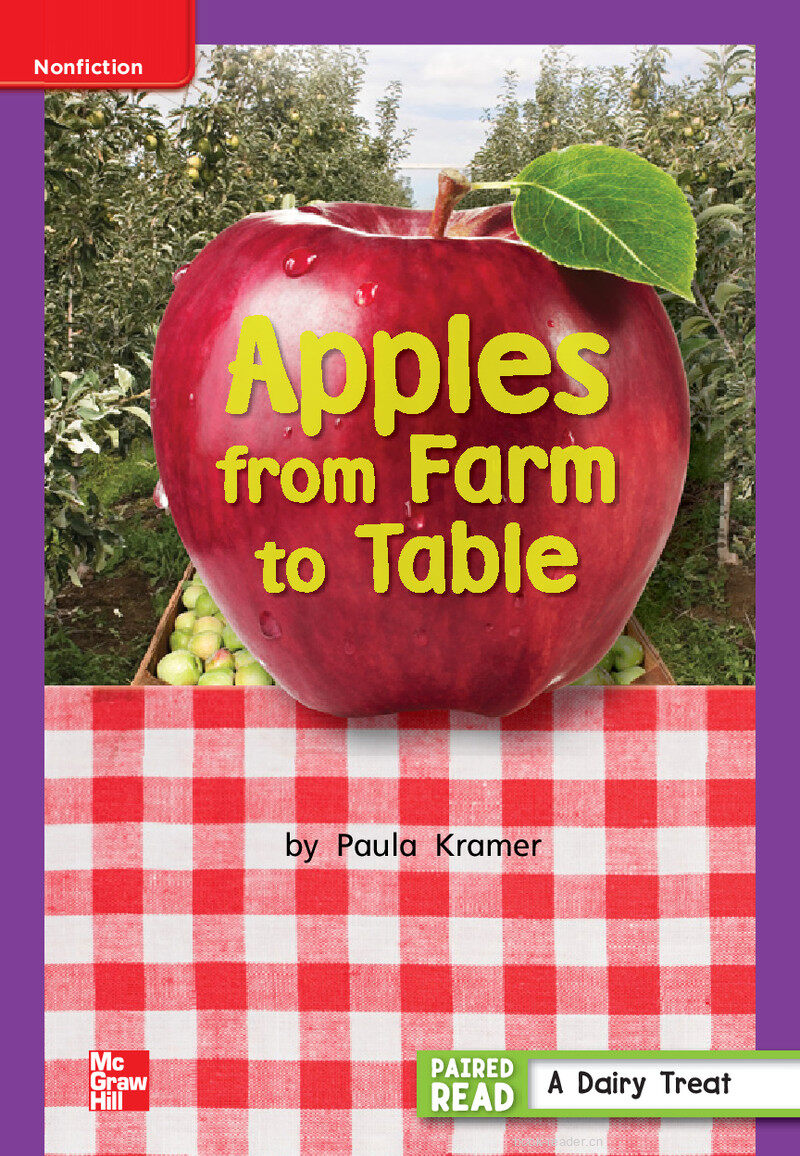 G1 ELL U3W5 Apples from Farm to Table绘本故事第2页