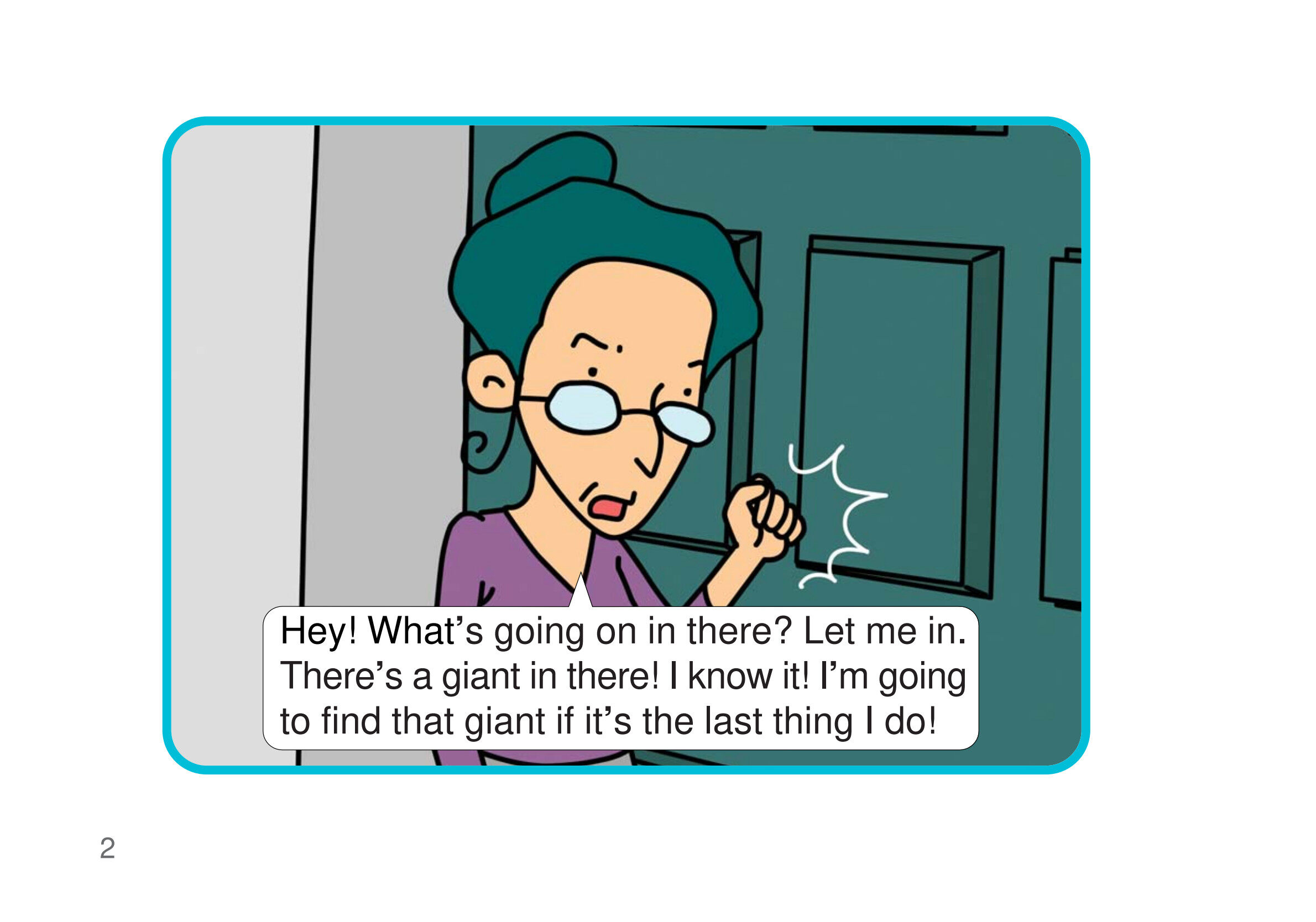 Big and Bigger绘本故事第4页