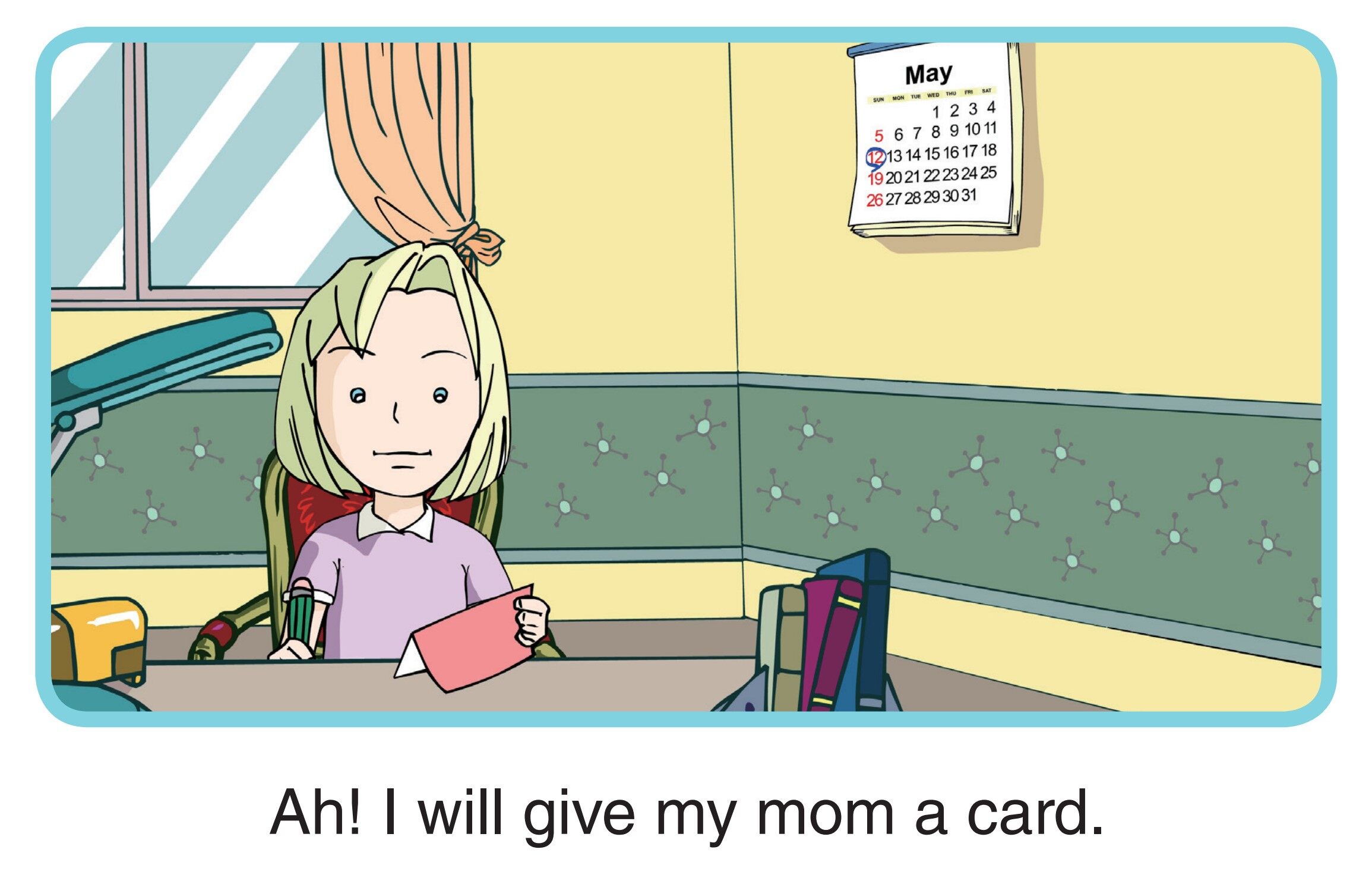 On Mother's Day绘本故事第4页