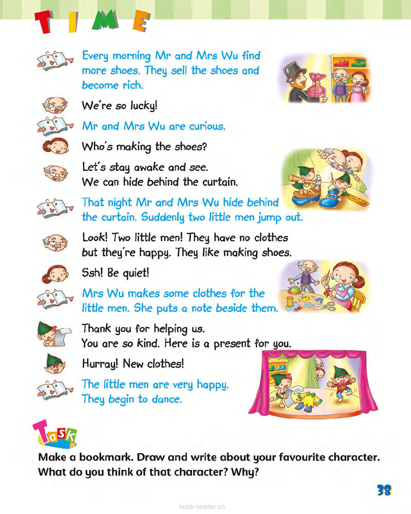 Story time The poor shoemaker绘本故事第4页