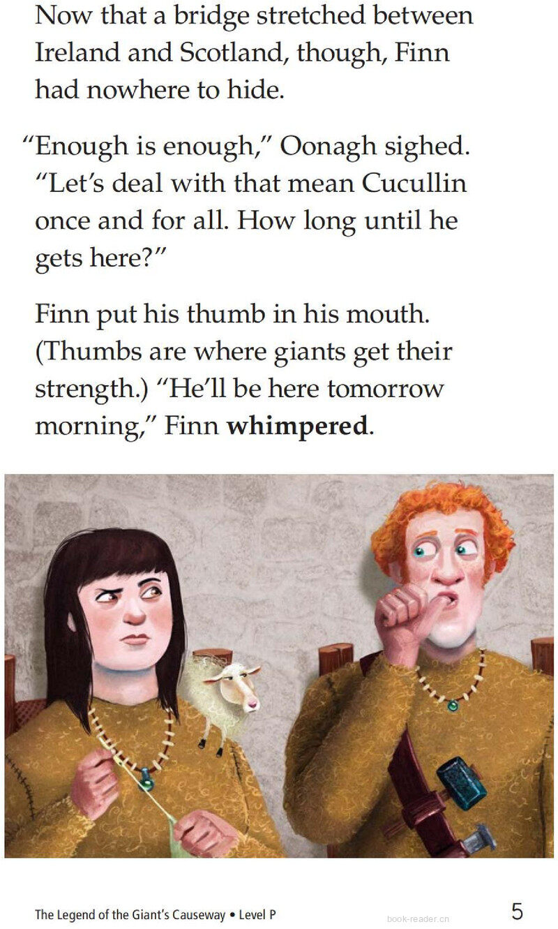 The Legend of the Giant's Causeway绘本故事第5页
