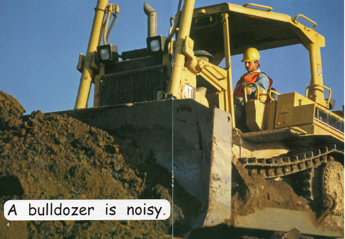 what is noisy？绘本故事第4页