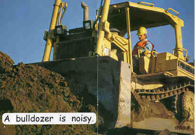 what is noisy？绘本故事第4页