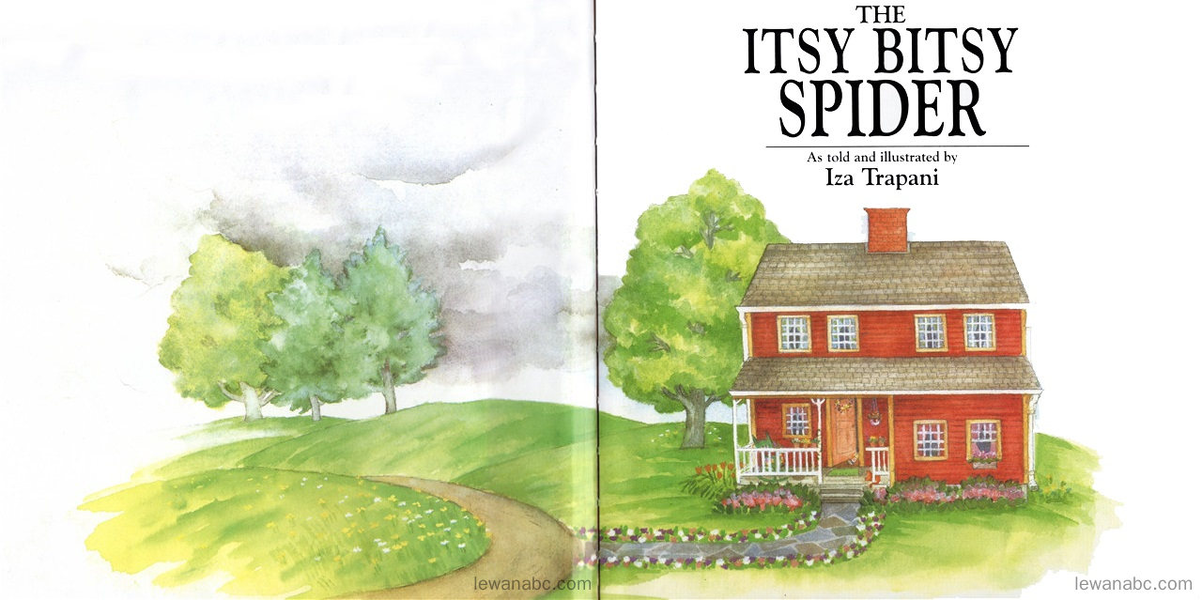 (34周)The Itsy Bitsy Spider绘本故事第3页