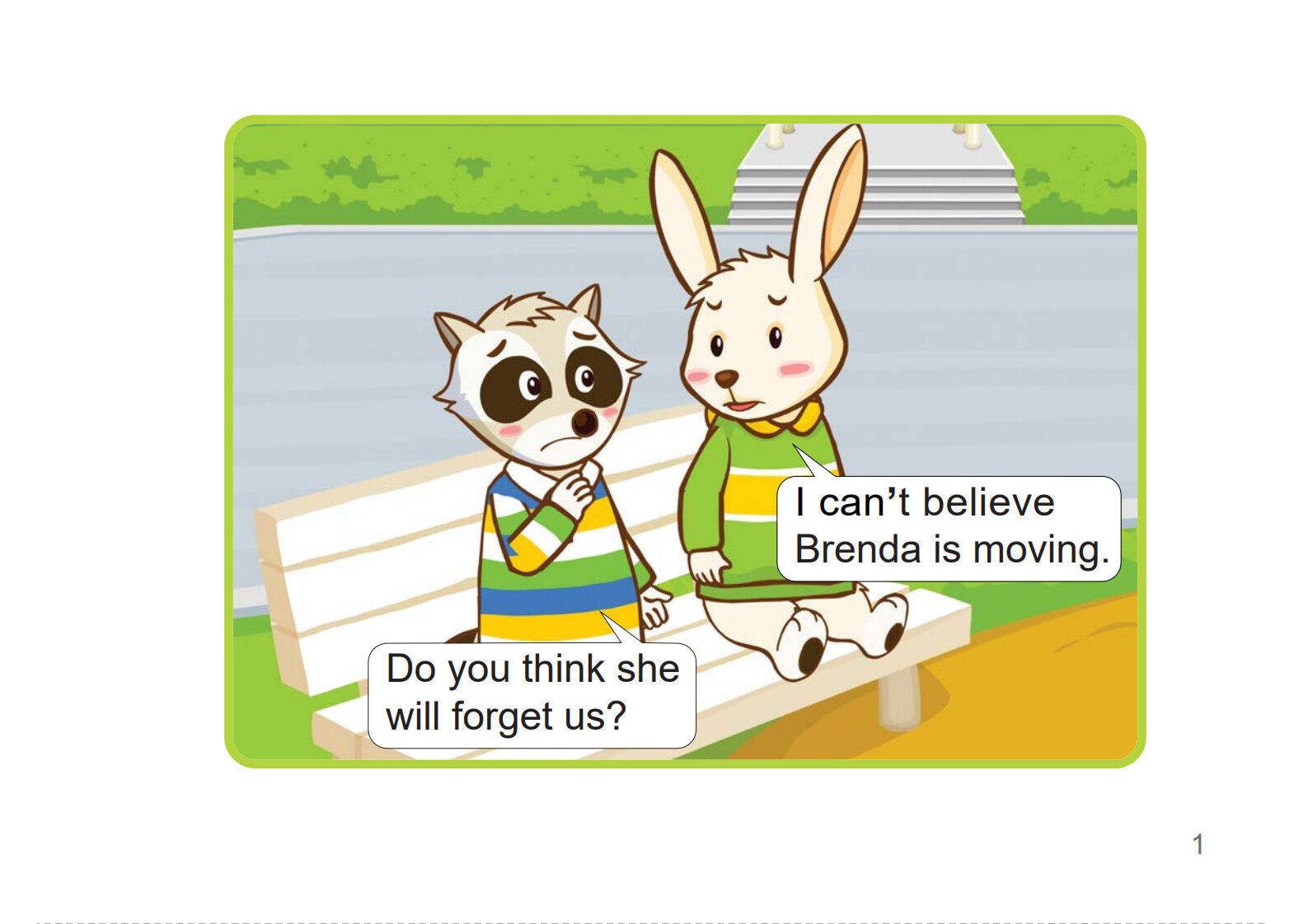 Saying Good-bye绘本故事第2页