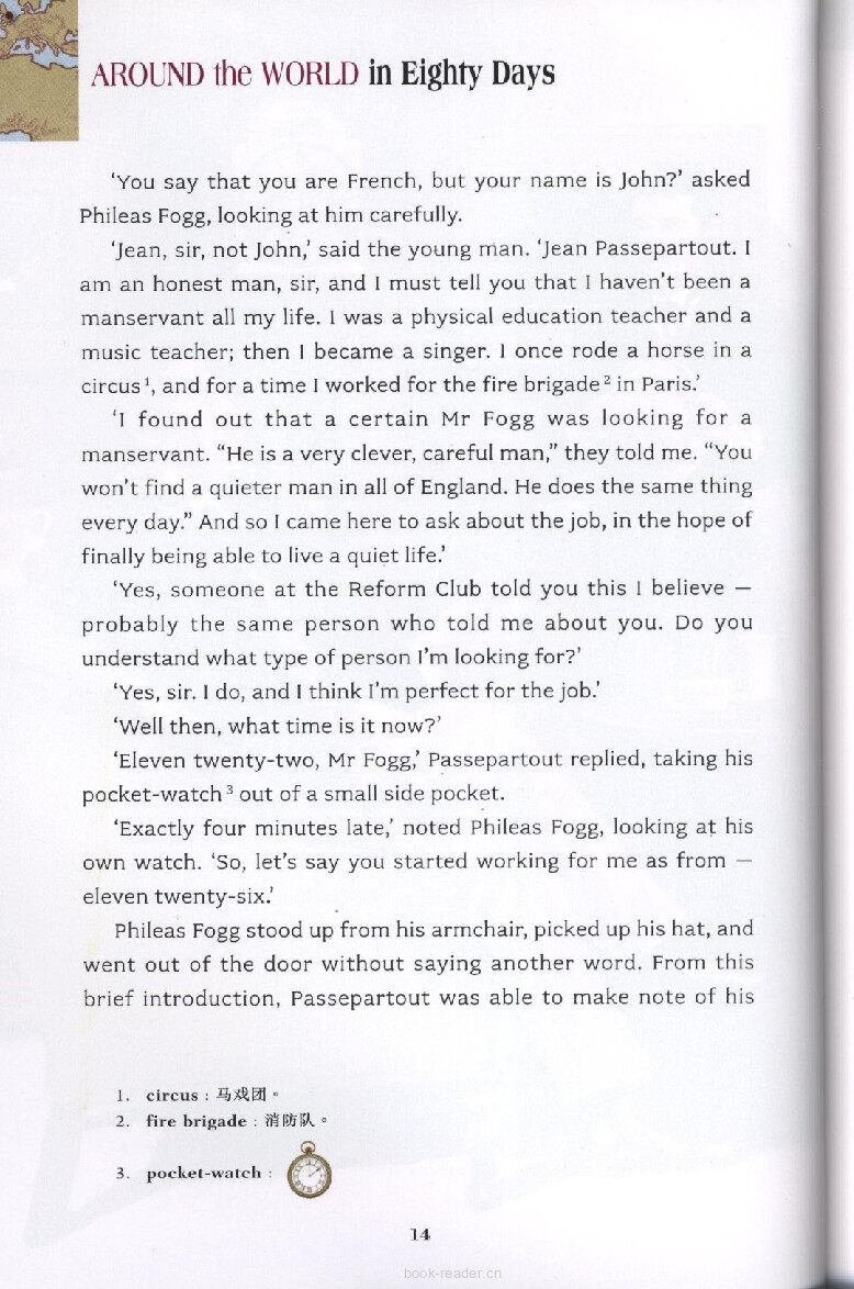 Around the World in Eighty Days绘本故事第5页