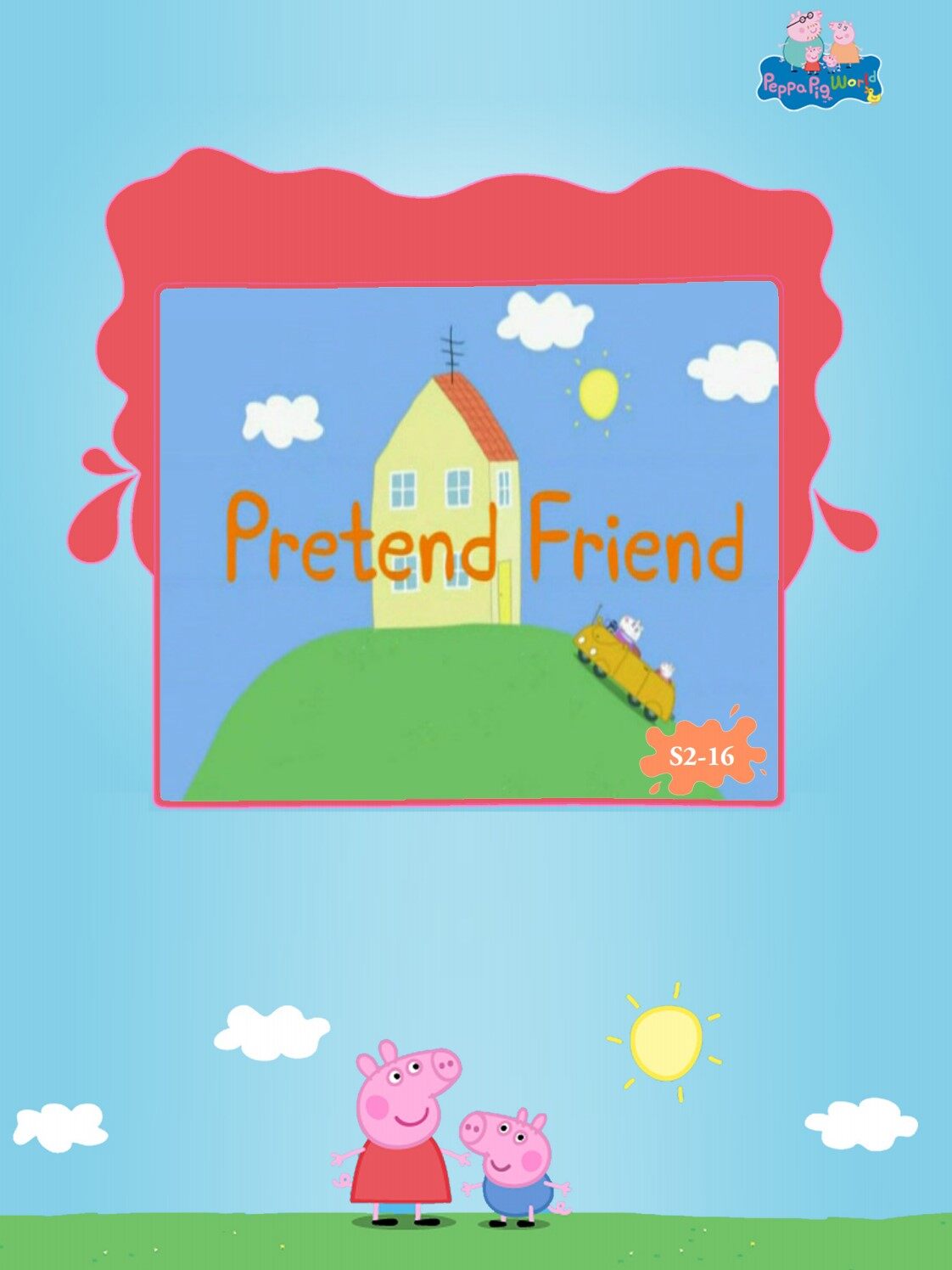 Pretend Friend绘本故事第2页