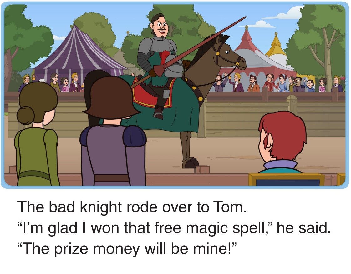 A Fair Joust绘本故事第4页