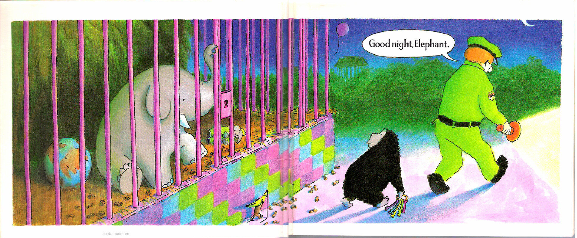 Good Night,Gorilla绘本故事第5页