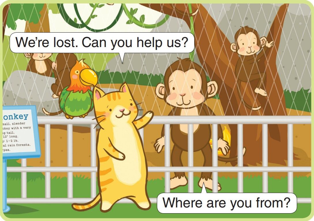 Where Are You From?绘本故事第4页