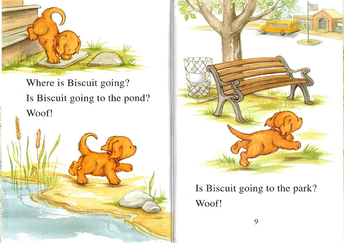 Biscuit Goes to School绘本故事第5页