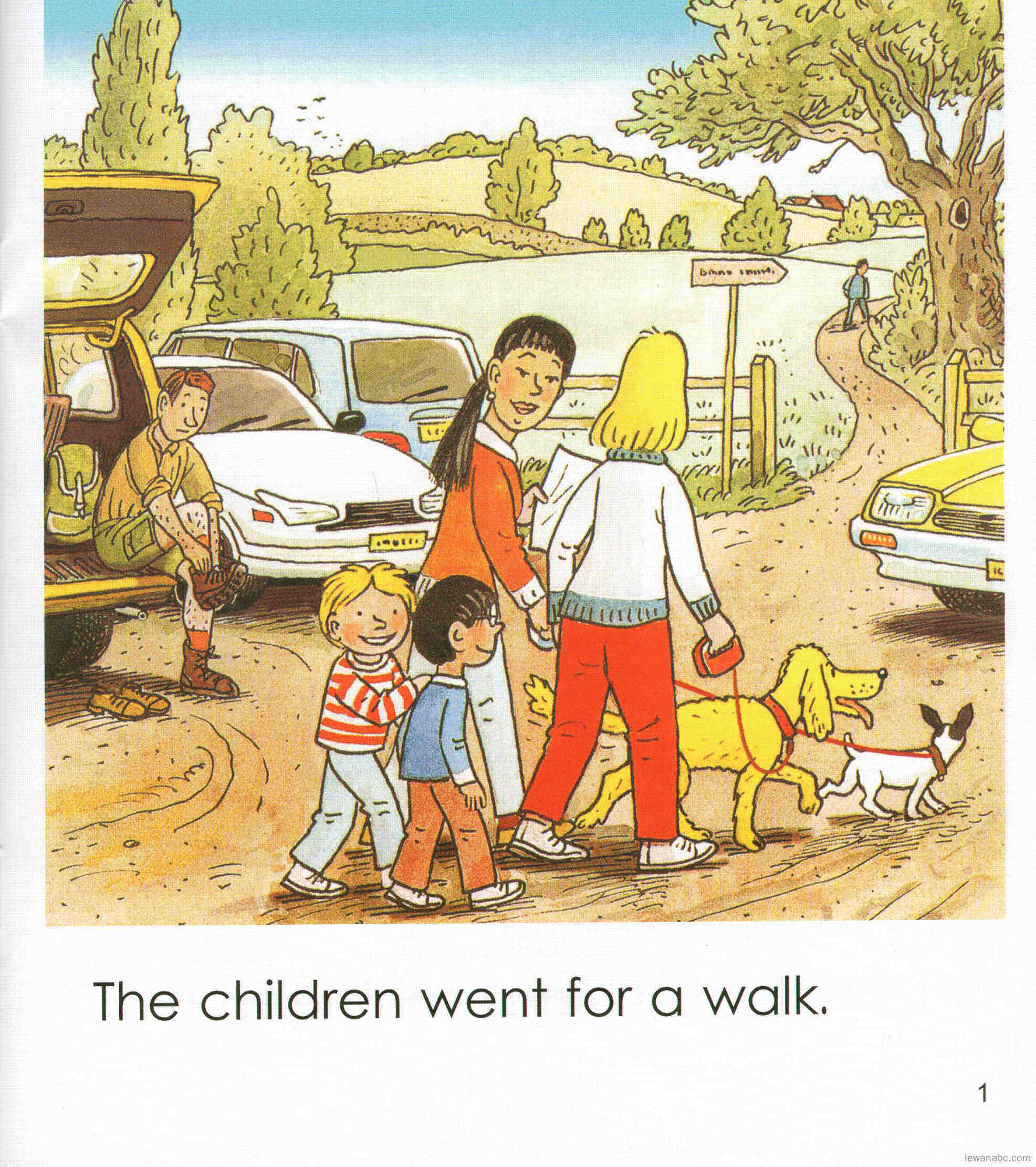 A Walk in the Sun绘本故事第3页