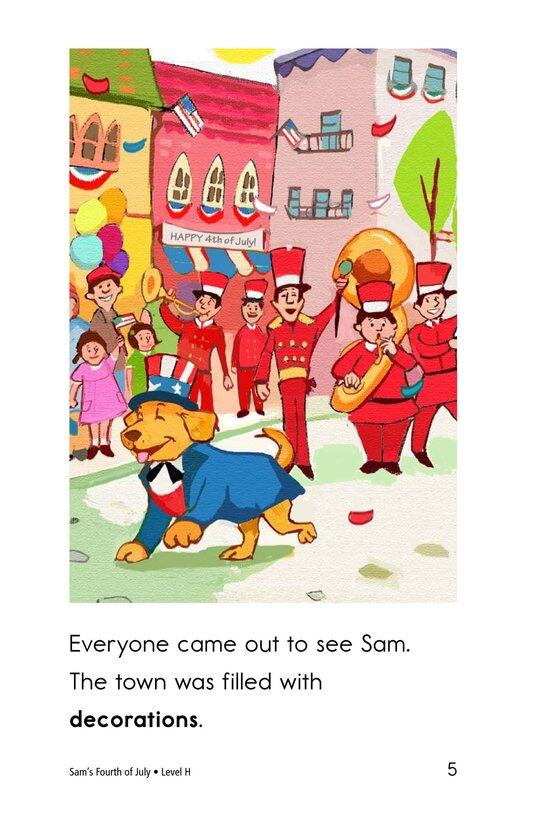 Sam's Fourth of July绘本故事第5页