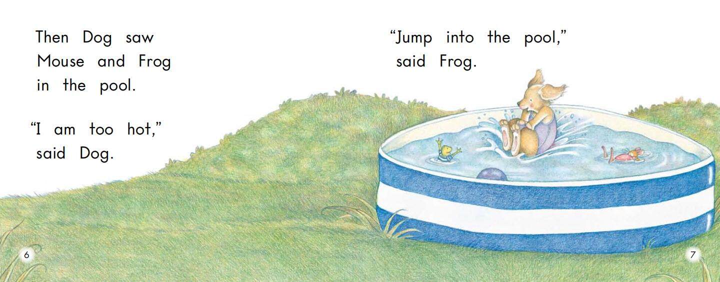 The pool绘本故事第5页