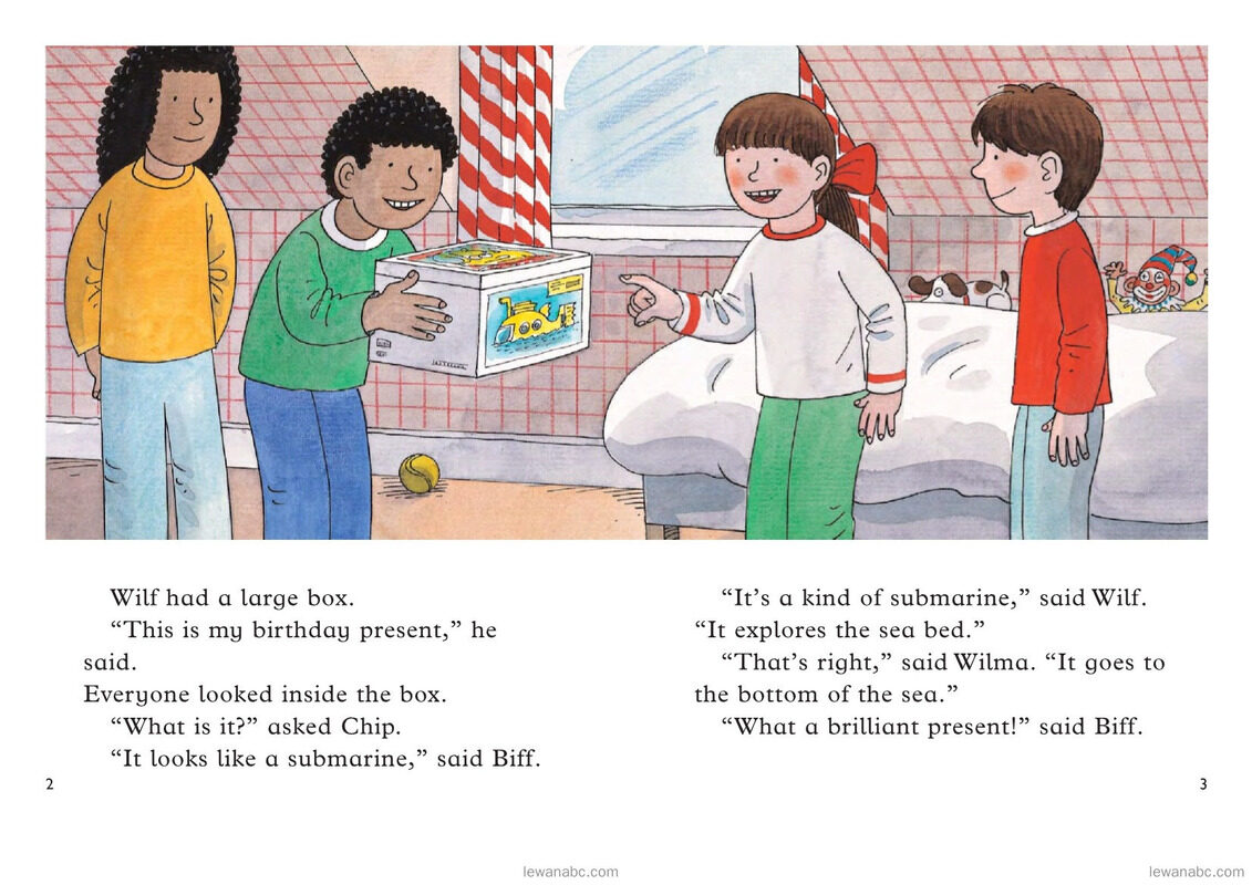 Submarine Adventure绘本故事第4页