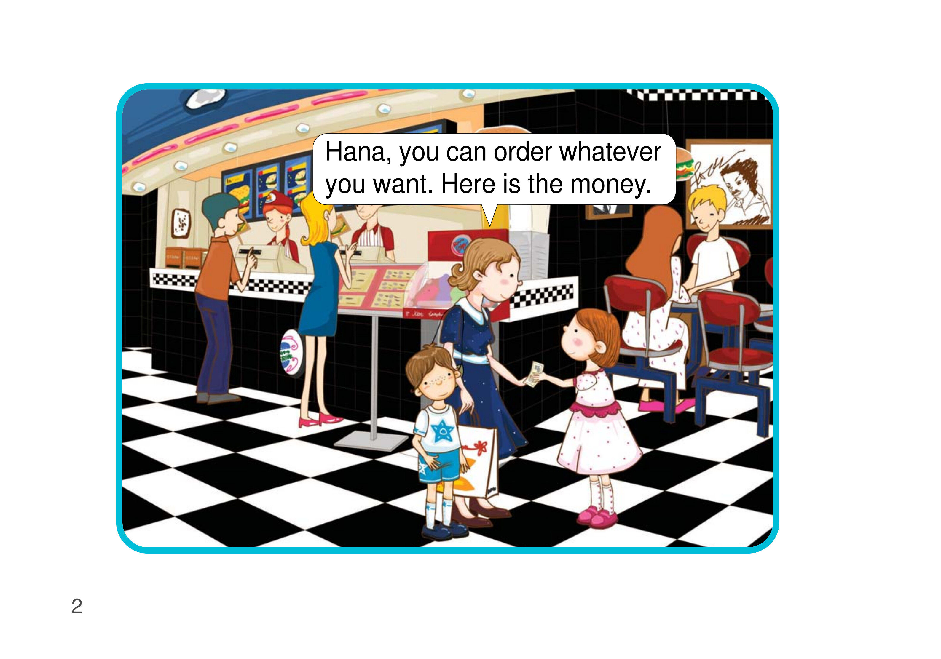 For Here or To Go?绘本故事第3页