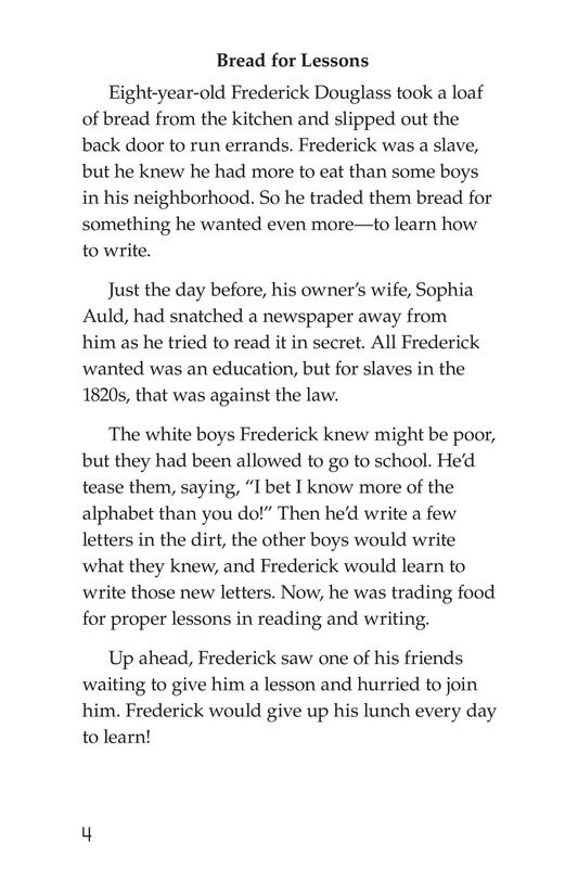 Frederick Douglass Forever Free绘本故事第3页