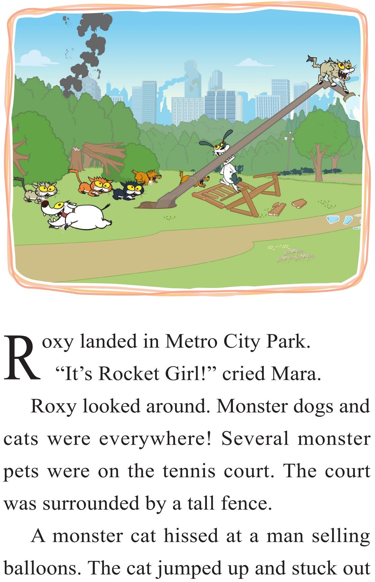 Glowing Collars绘本故事第3页