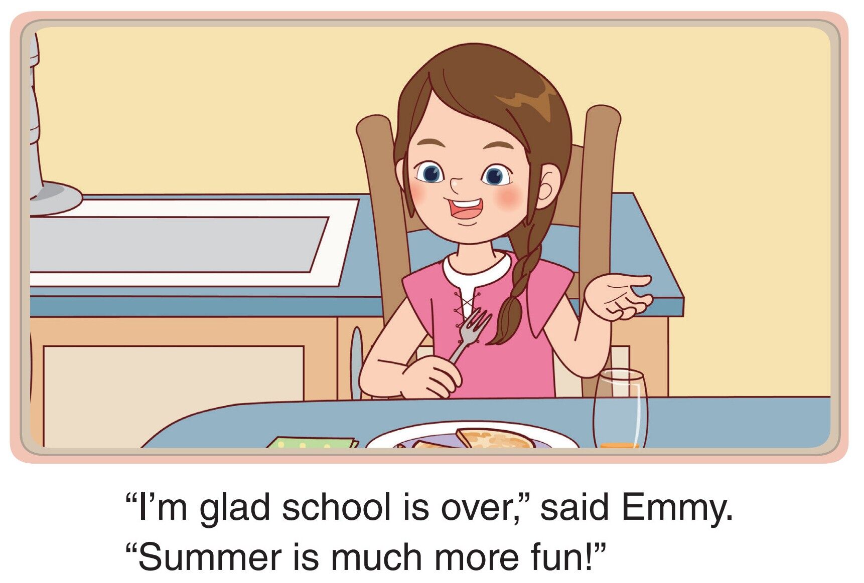 Summer Vacation绘本故事第4页