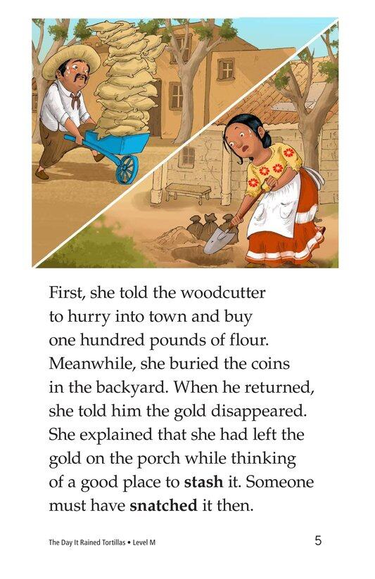 The Day It Rained Tortillas绘本故事第5页