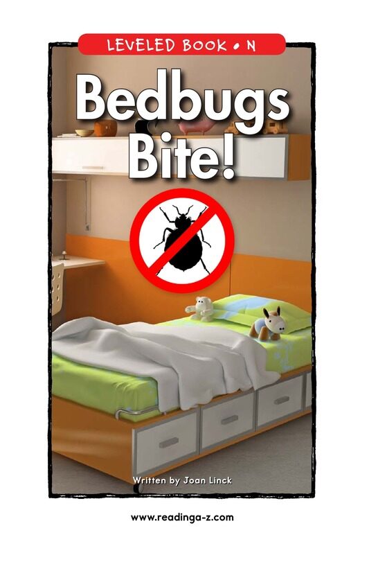 Bedbugs Bite!绘本故事第2页