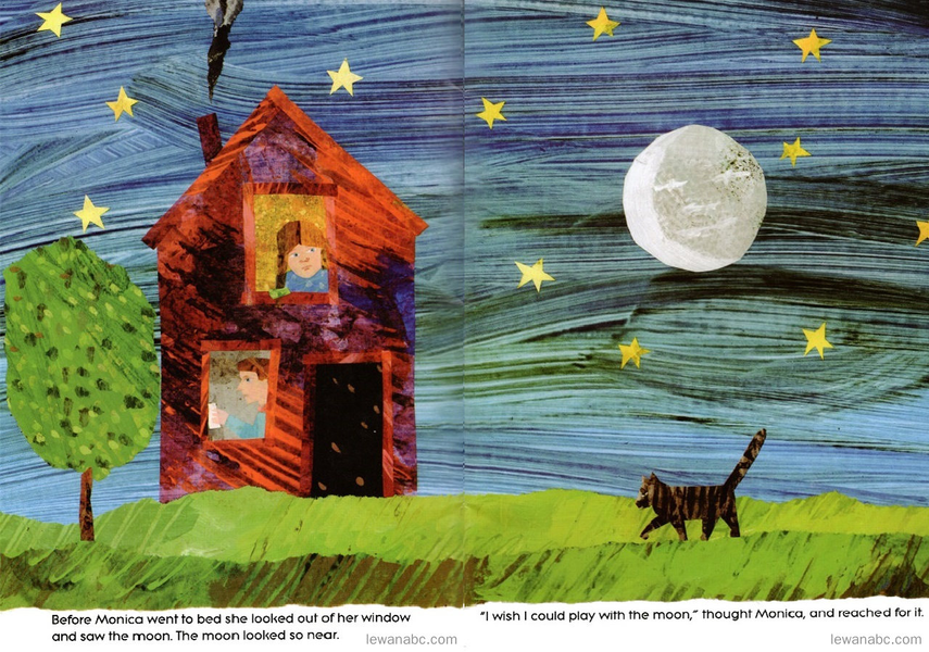 (28周)Papa, please get the moon for me绘本故事第3页