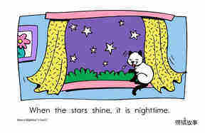 When Is Nighttime绘本故事第5页
