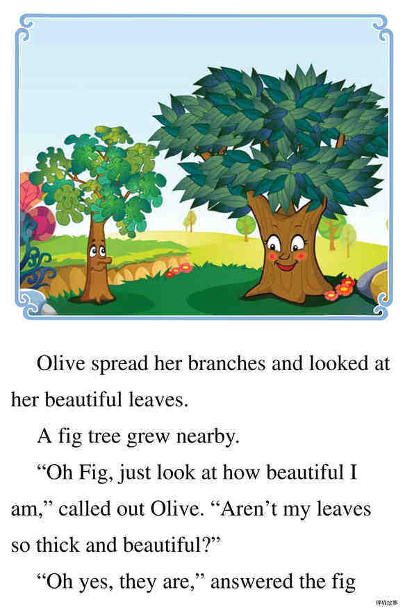 The Olive Tree and the Fig Tree绘本故事第4页