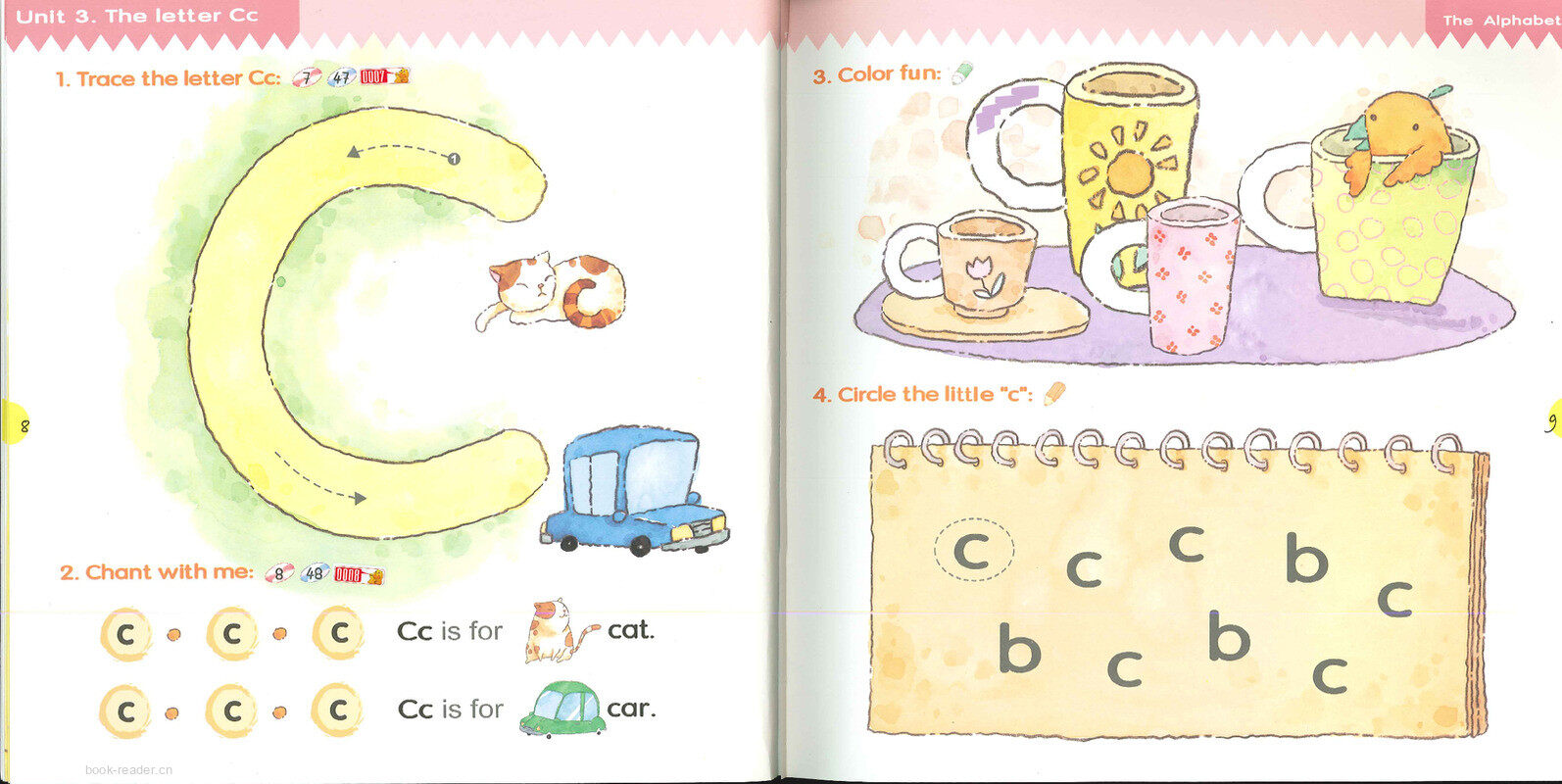 3 The Letter Cc绘本故事第3页