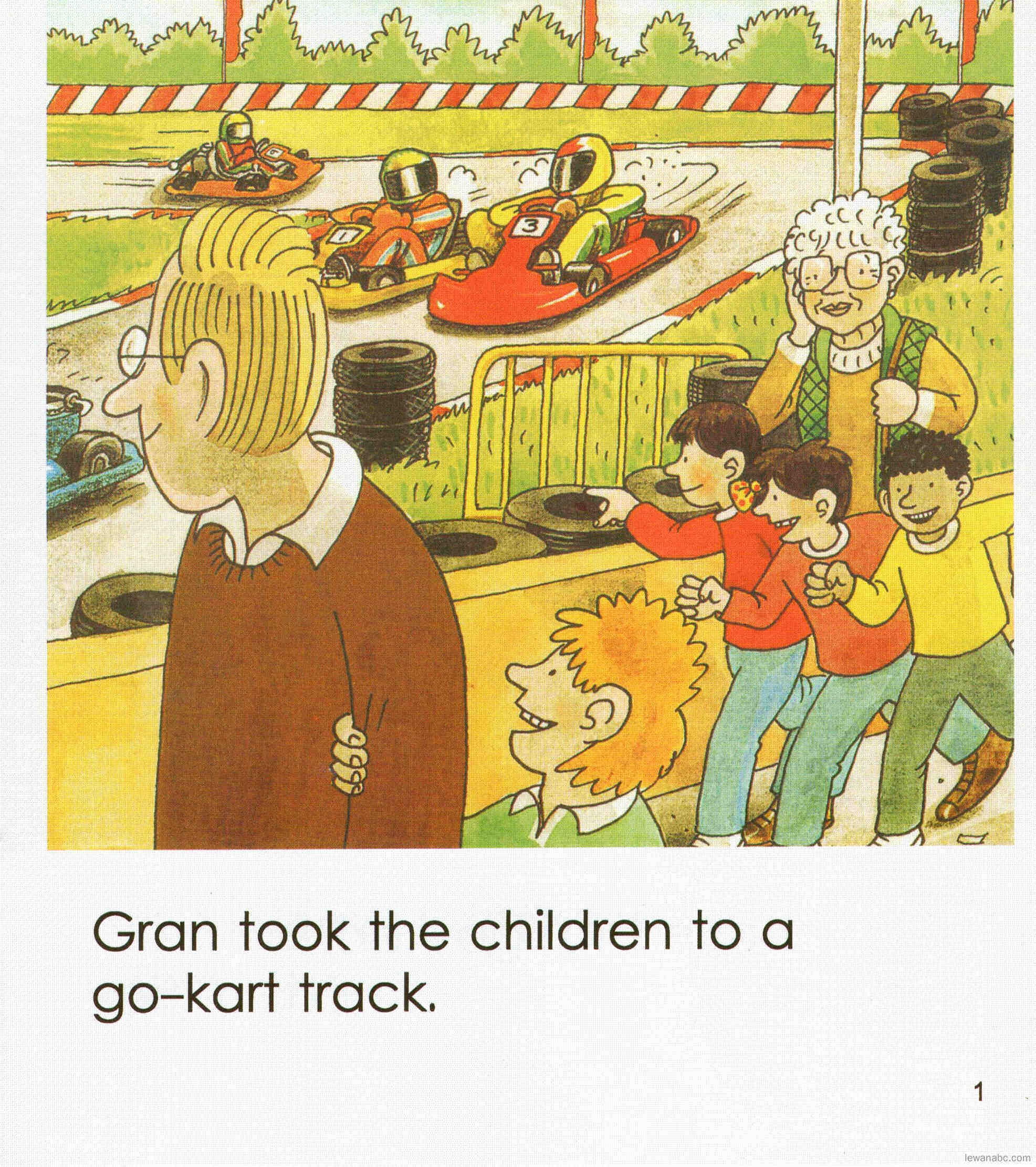 Gran and the Go-karts绘本故事第3页