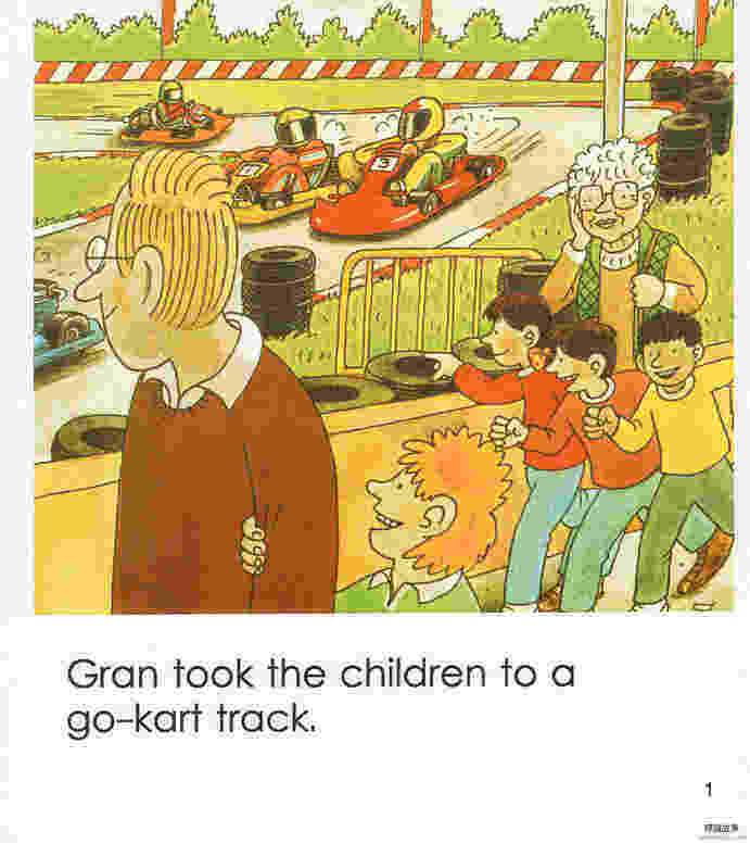 Gran and the Go-karts绘本故事第3页