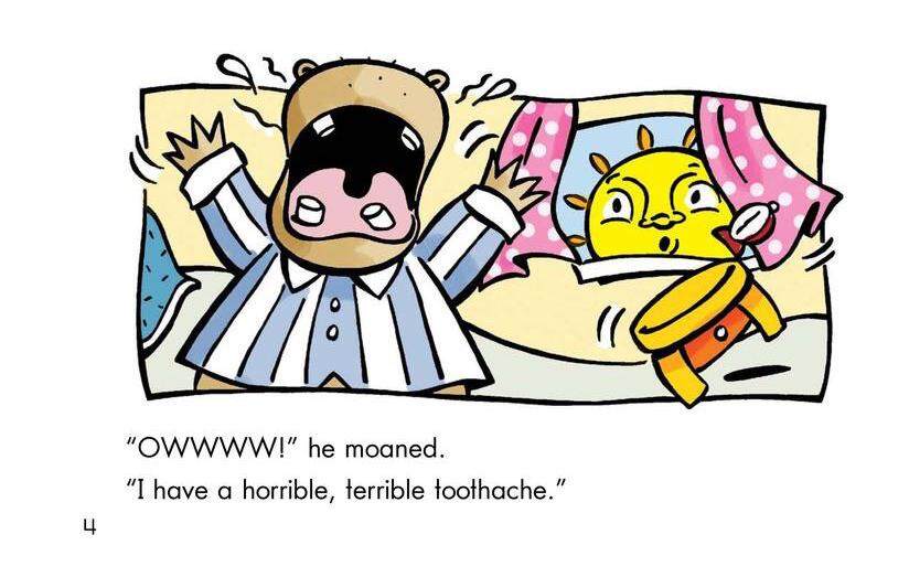 Hippo's Toothache绘本故事第4页