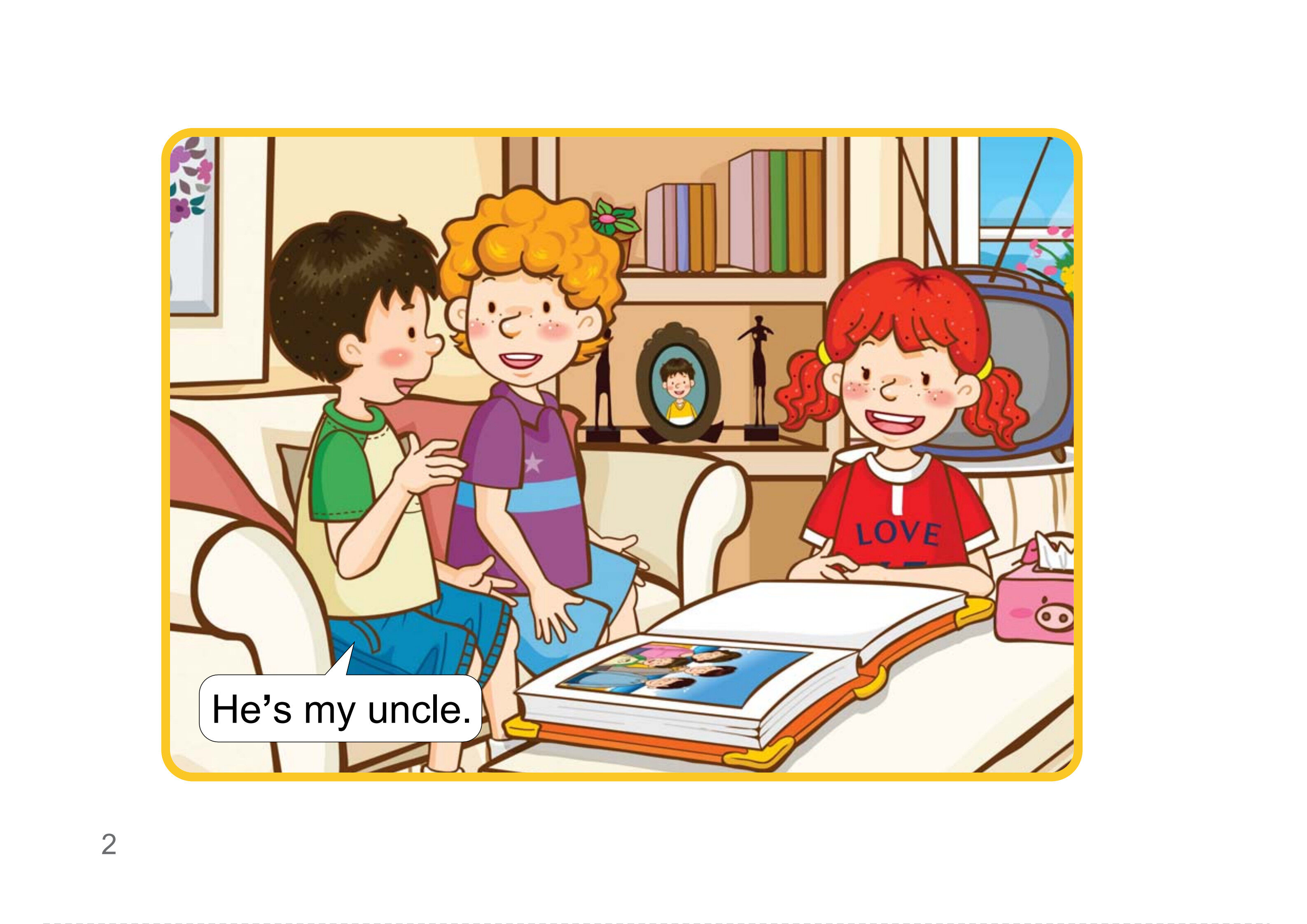 What Does He Do?绘本故事第3页