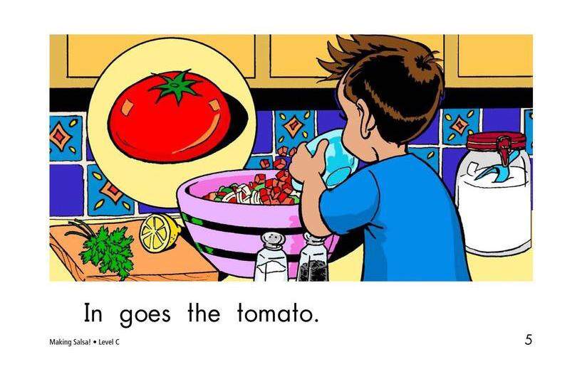 Making Salsa!绘本故事第5页