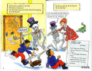 Magic School Bus Fixes a Bone绘本故事第5页