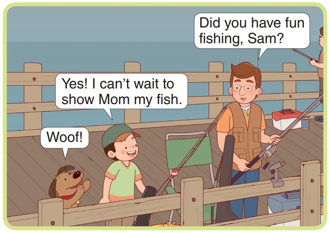 Lucky to the Rescue绘本故事第3页